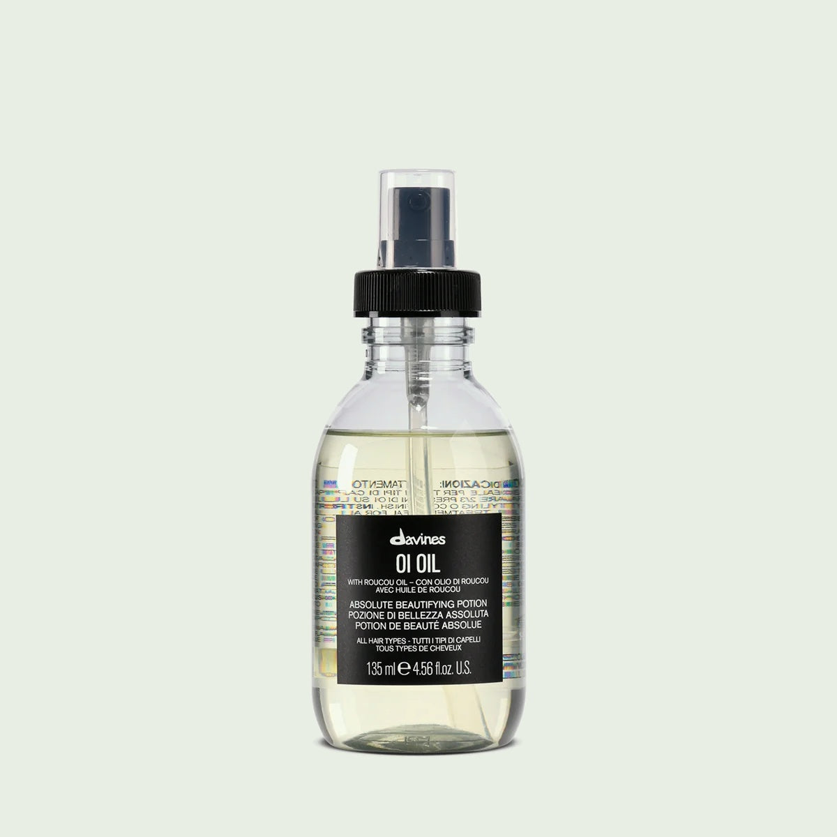 Davines OI Oil, 135 ml spray bottle