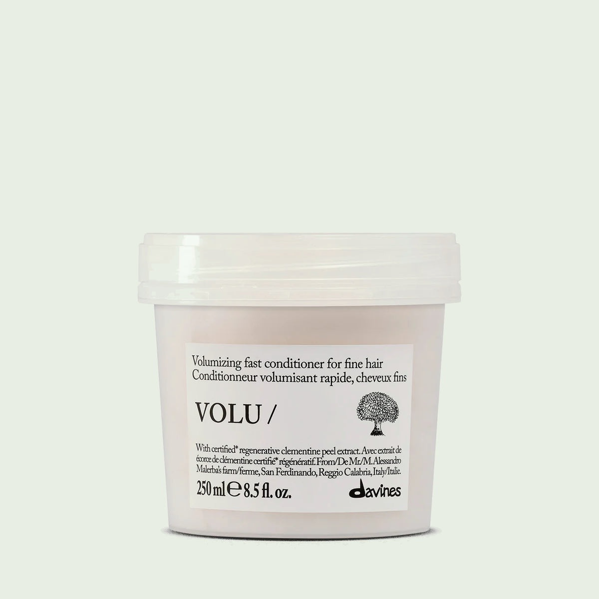 Davines VOLU conditioner, 250 ml tub